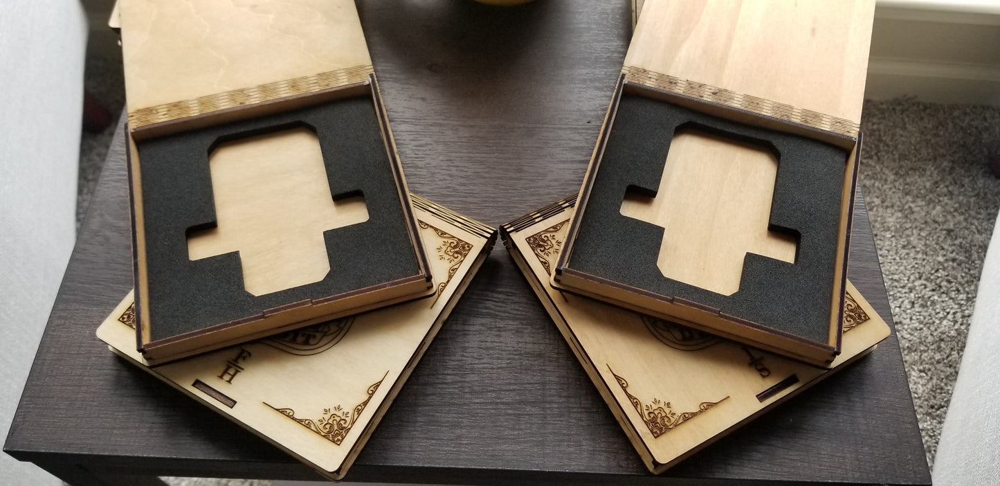 Souvenir Name Tag Display Box