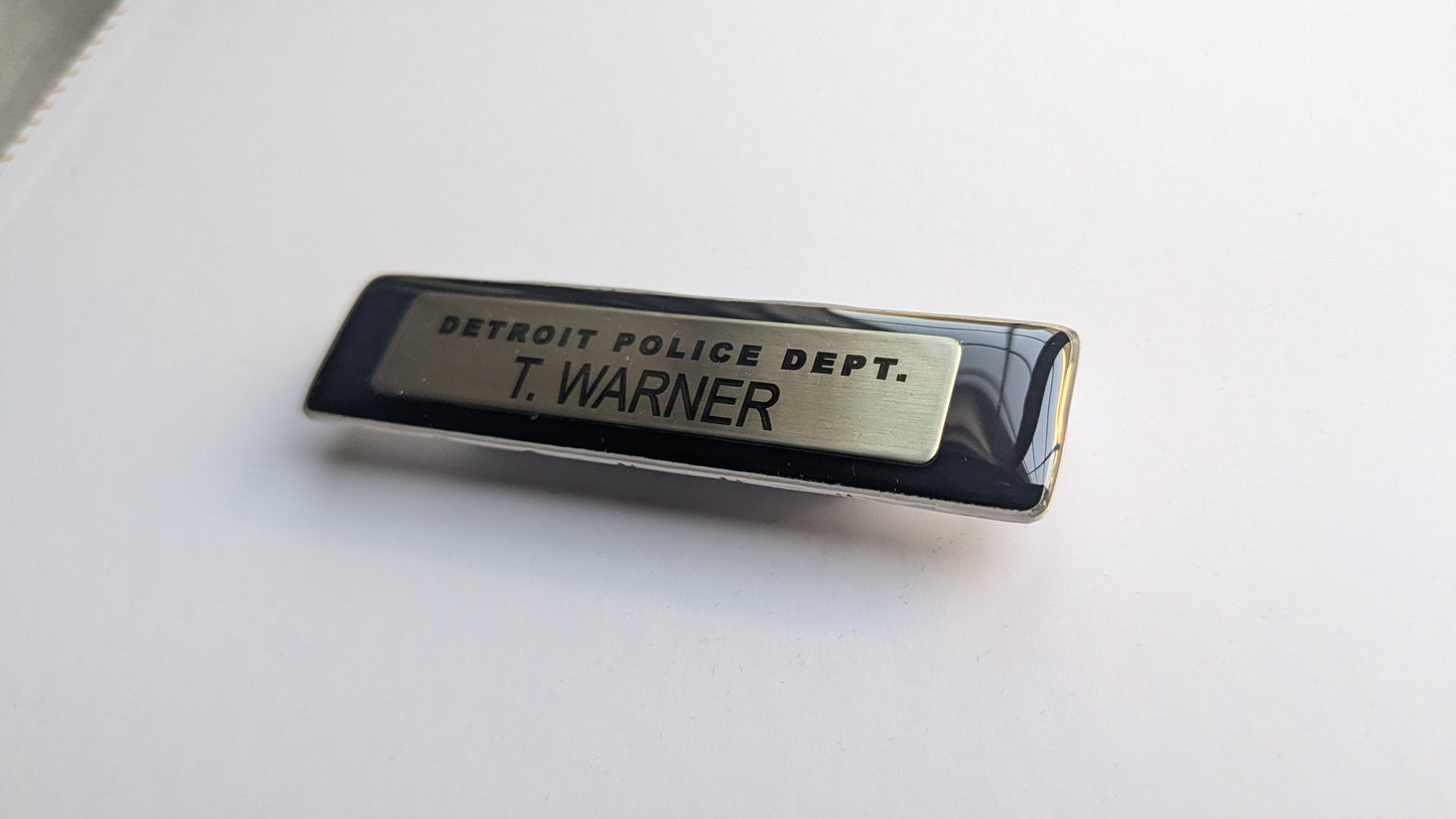Class A Uniform Name Tag - Basic