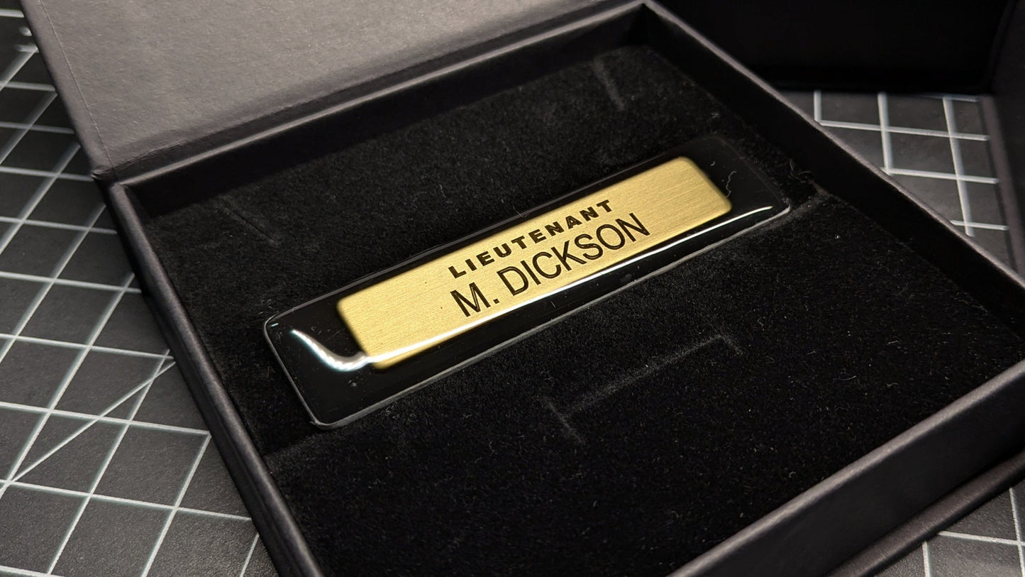 Class A Uniform Name Tag - Basic
