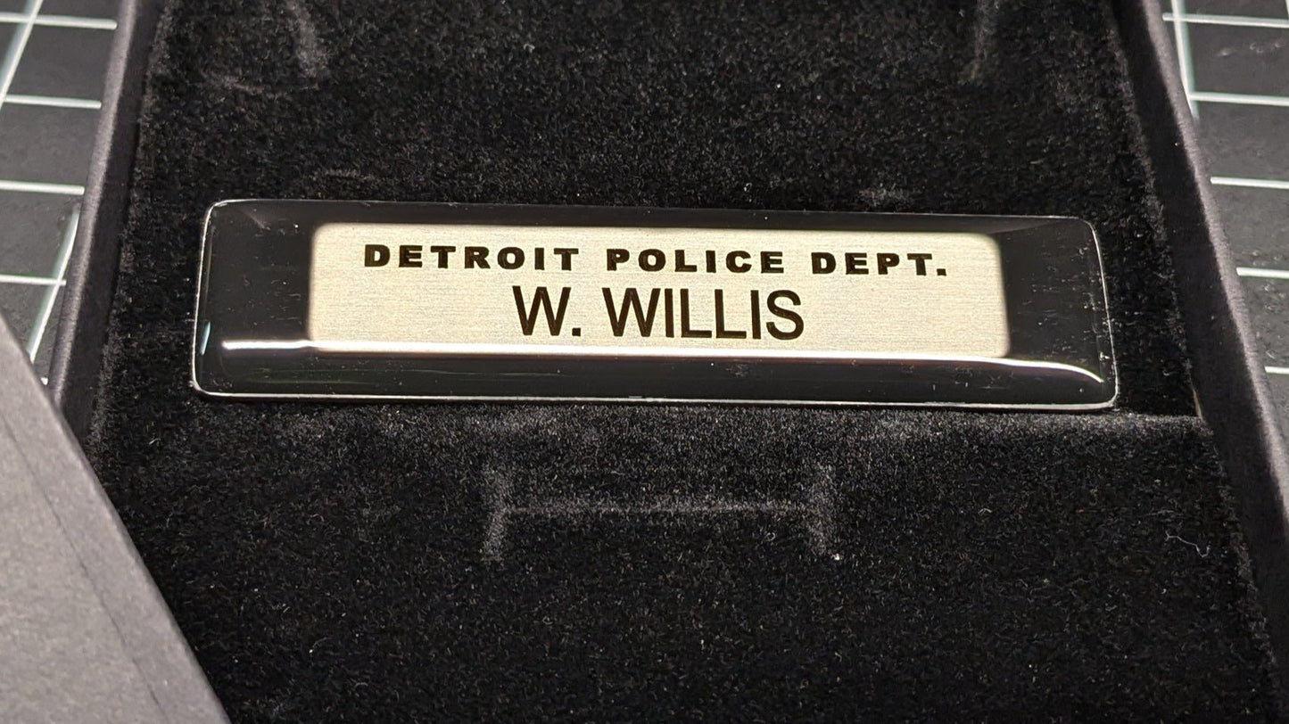 Class A Uniform Name Tag - Basic