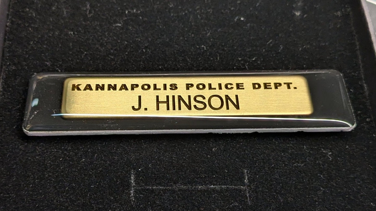 Class A Uniform Name Tag - Basic