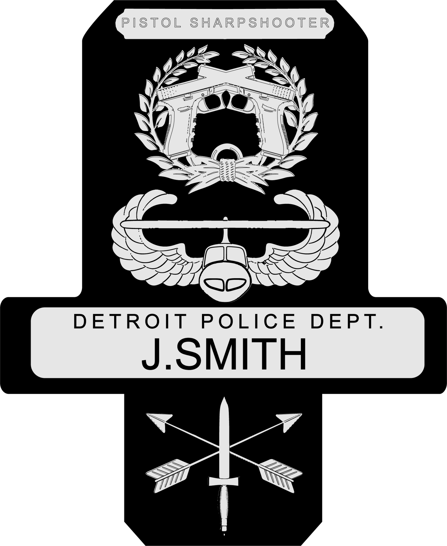 Class A Uniform Name Tag - Special Order