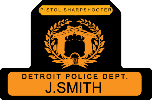 Class A Uniform Name Tag - Standard