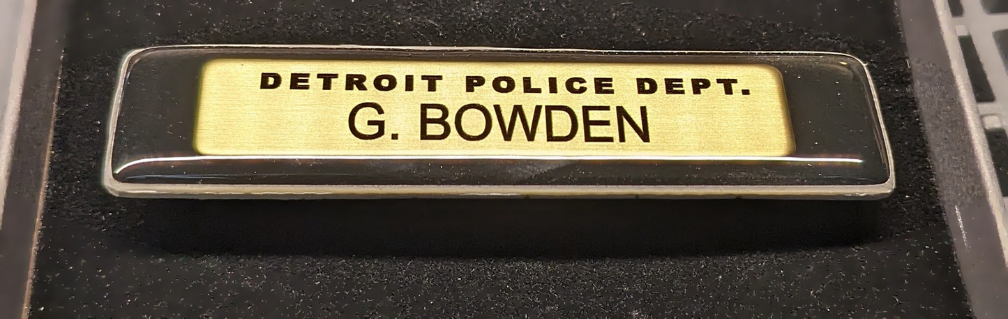Class A Uniform Name Tag - Basic